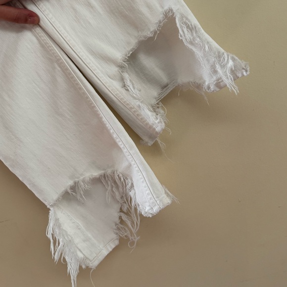 MOTHER Superior The Dutchie Ankle Jaws Jeans Almost Innocent Size 27 - Picture 12 of 12